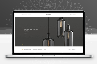 WordPress主题汉化版 Savoy V2.3.3极简电商外贸商城主题_源码下载