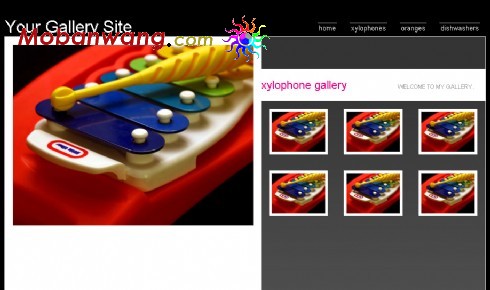 木琴艺术网站模板