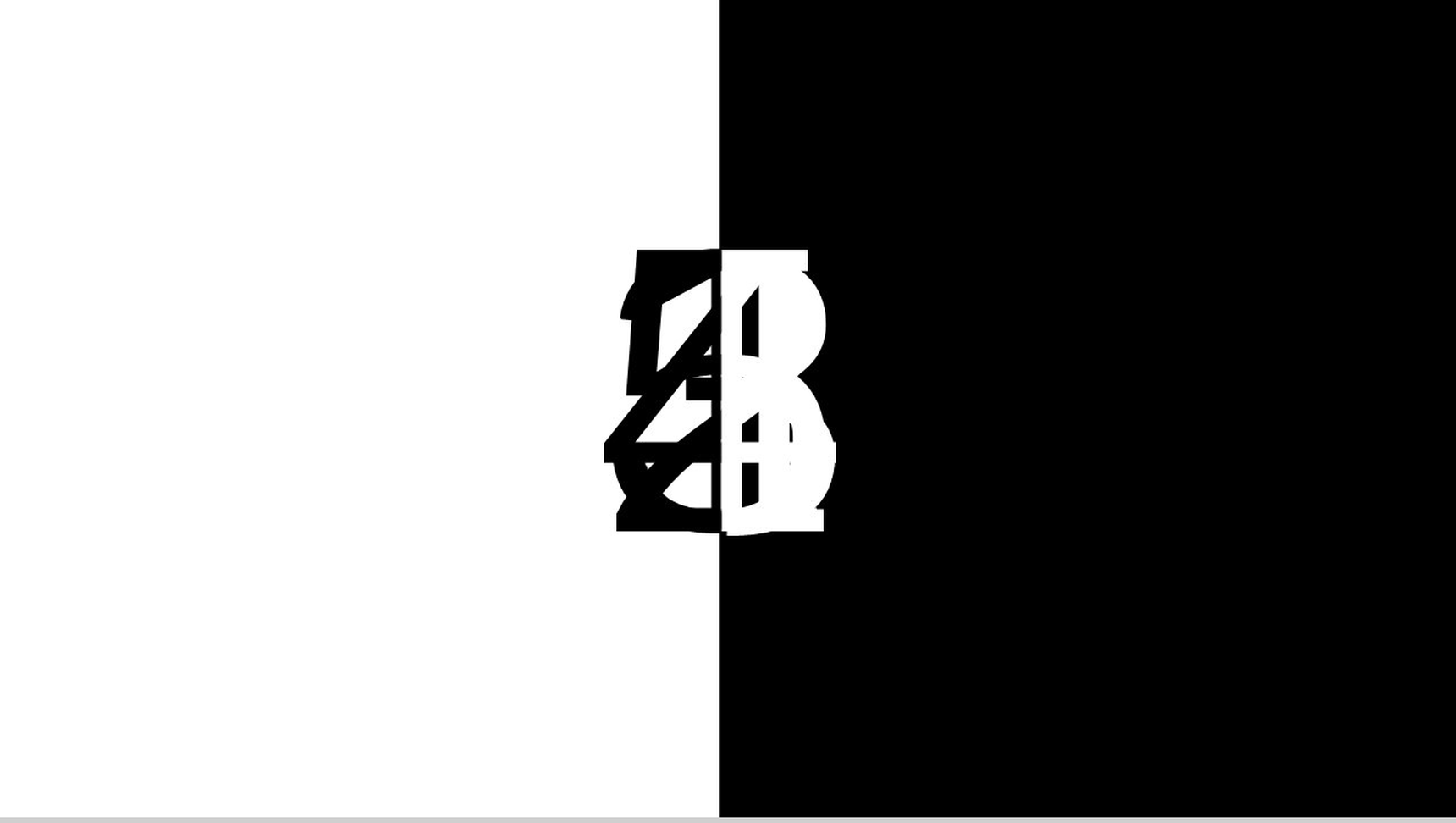 黑白扫描倒计时活动主题PPT模板