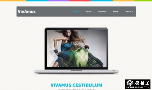 IT工程师服务网页模板