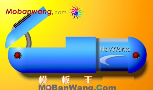 MP3导航条FLASH模板