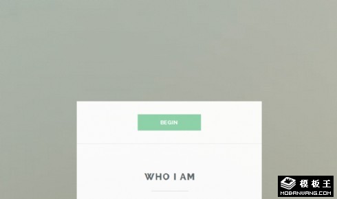 灰色响应式团队介绍网页模板