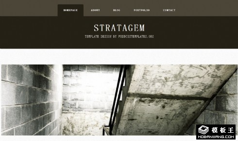 灰色信息动态介绍网页模板