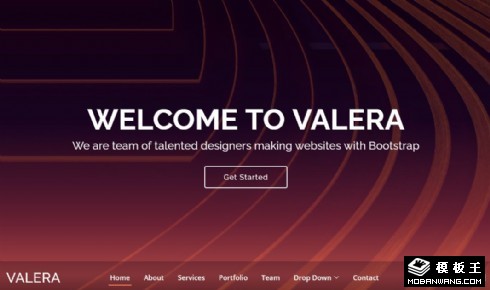 创意科技团队响应式网页模板