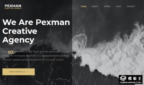 创意研究设计响应式网页模板