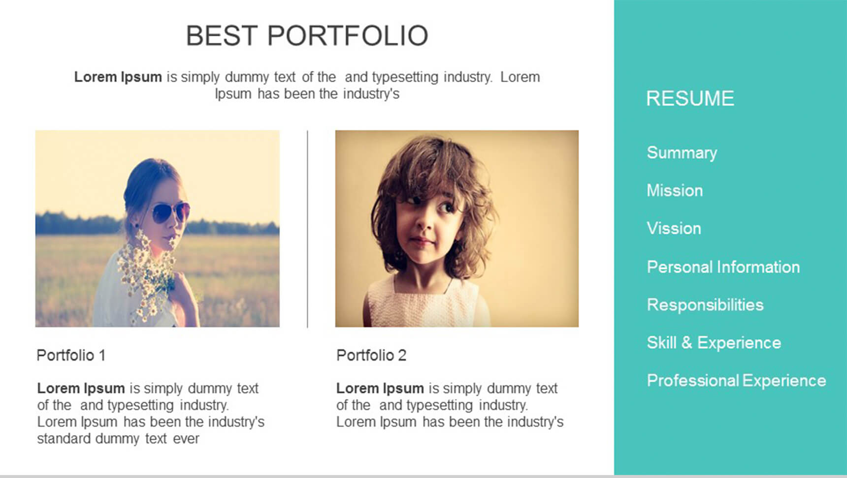 英文欧美自我介绍简历求职竞聘通用PPT模板