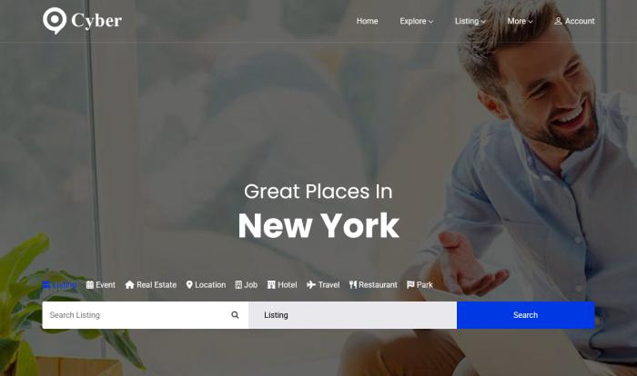 精品旅行服务网站模板