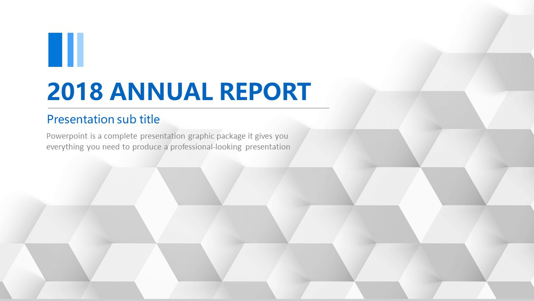 白色大气扁平风格商务总结年终汇报通用PPT模板