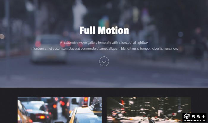 视频列表播放单页面模板