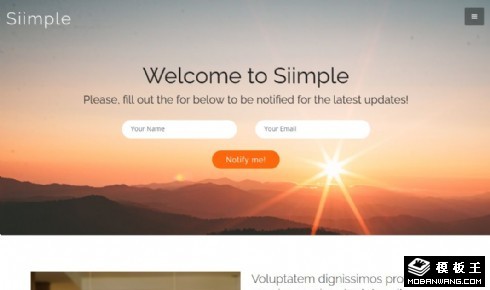 项目服务问答动态响应式网页模板