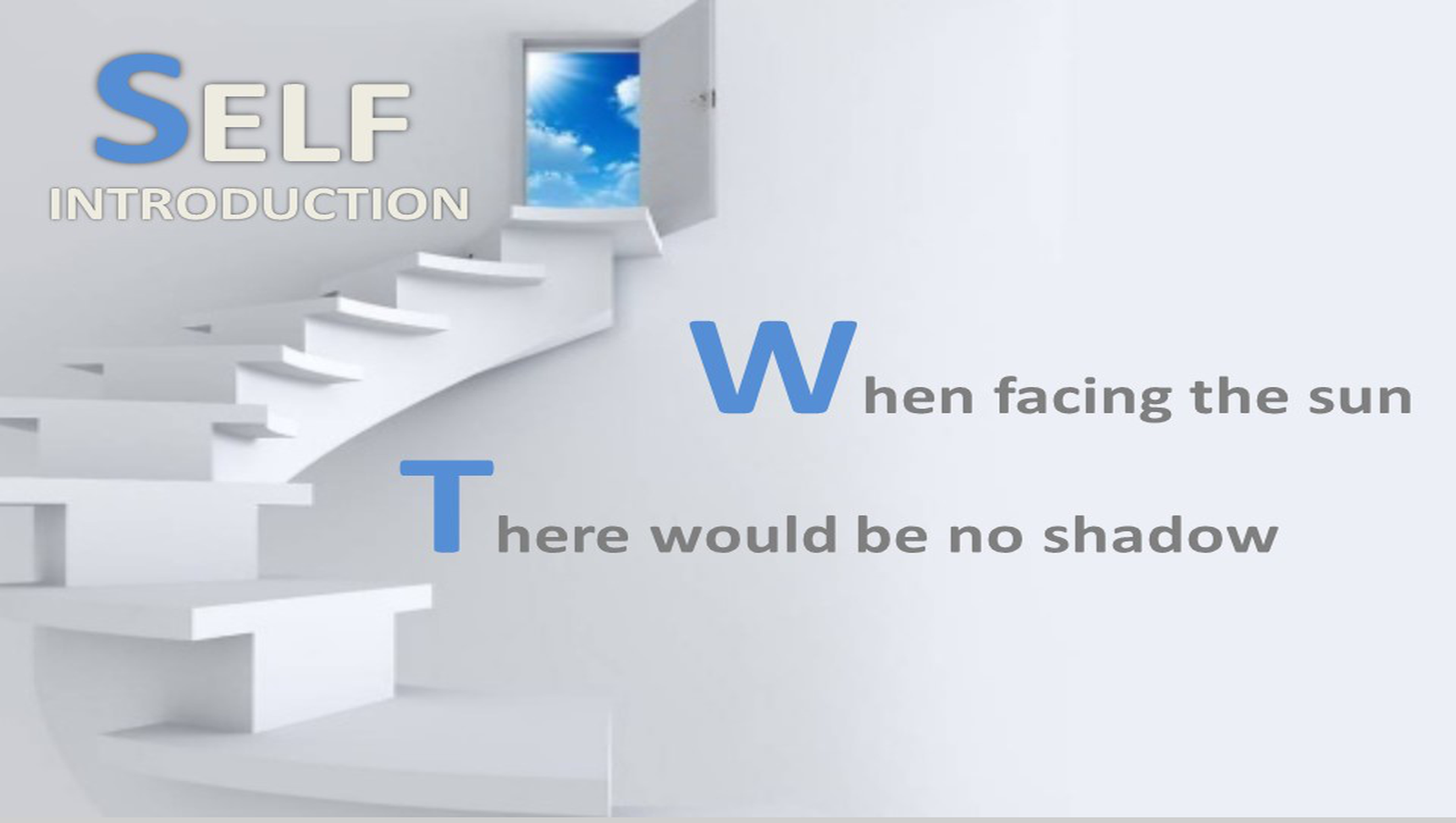 灰色简约个人介绍PPT模板