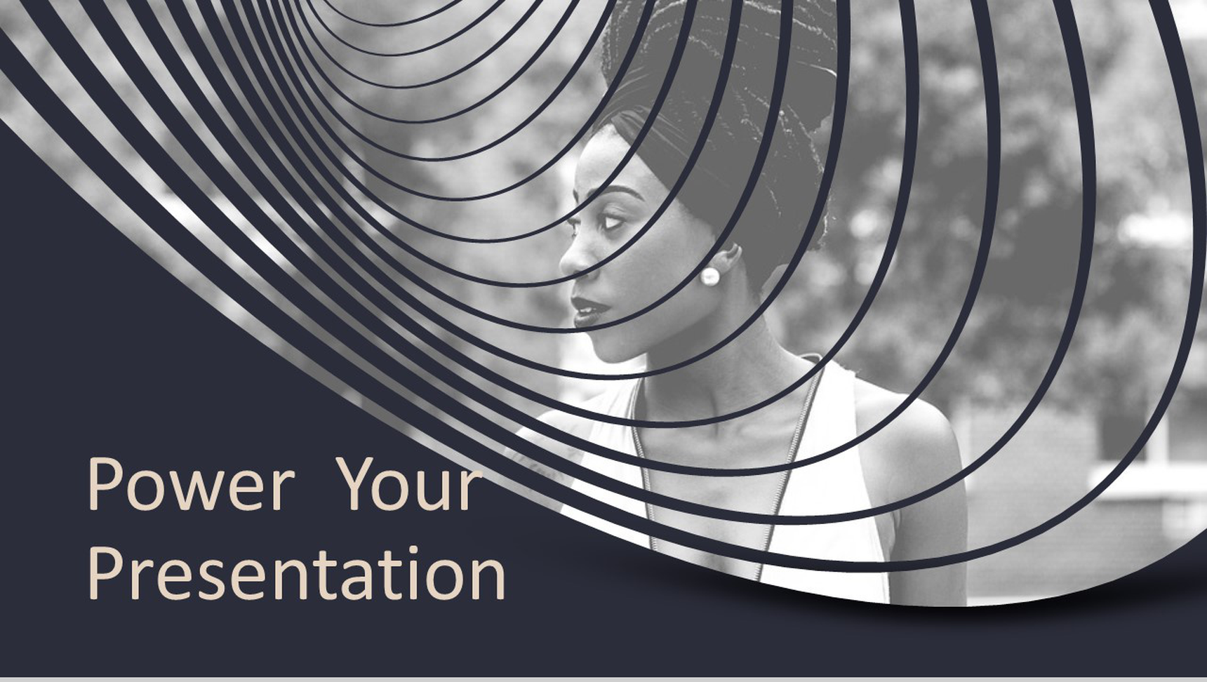 人物杂志风品牌服装发布会PPT模板