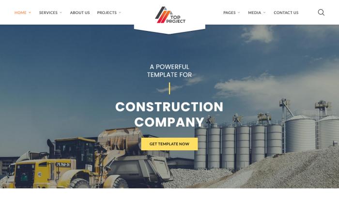 筑梦云端-建筑公司全能网站模板