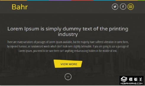 IT项目服务网页模板