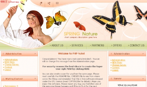 生活信息网站_欧美模版