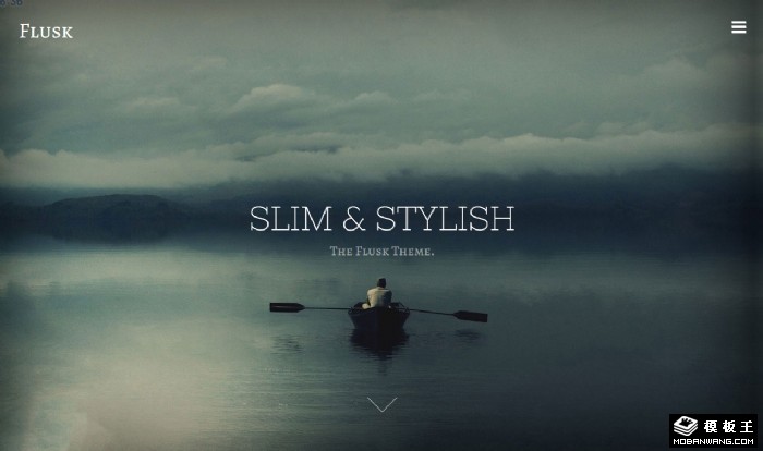 广告业务展示网页模板