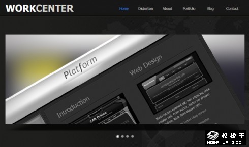 设计服务机构动态网页模板