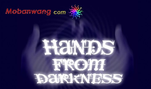 黑暗之手主题网页模板