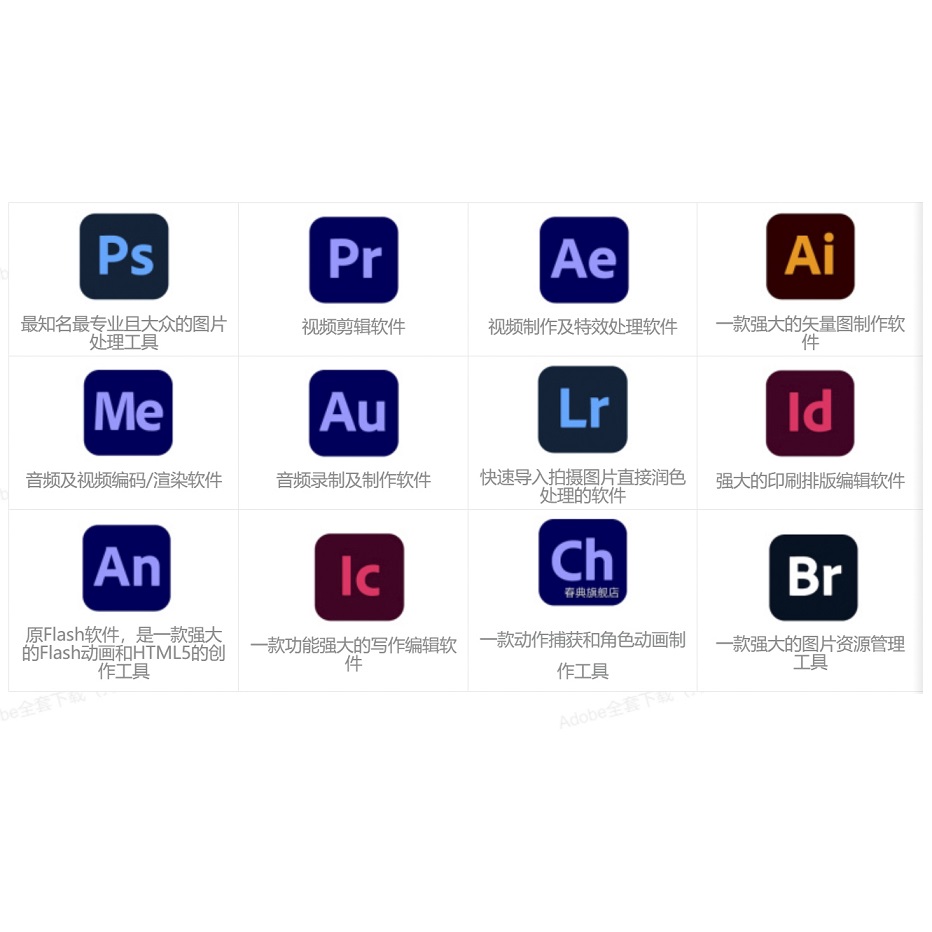 Adobe2023全套下载，CC2023版本下载 - 适配Win10/Win11系统 9月更新