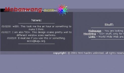 简单公司动态网页模板