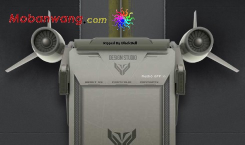 FLASH设计工作室网站模板