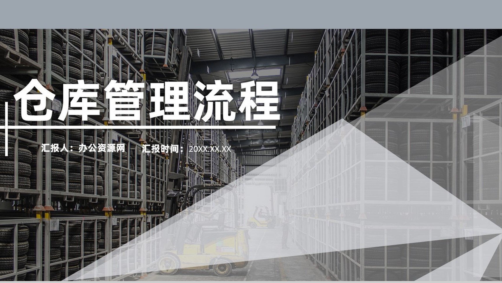 中小型企业车间仓库现场流程优化管理总结PPT模板