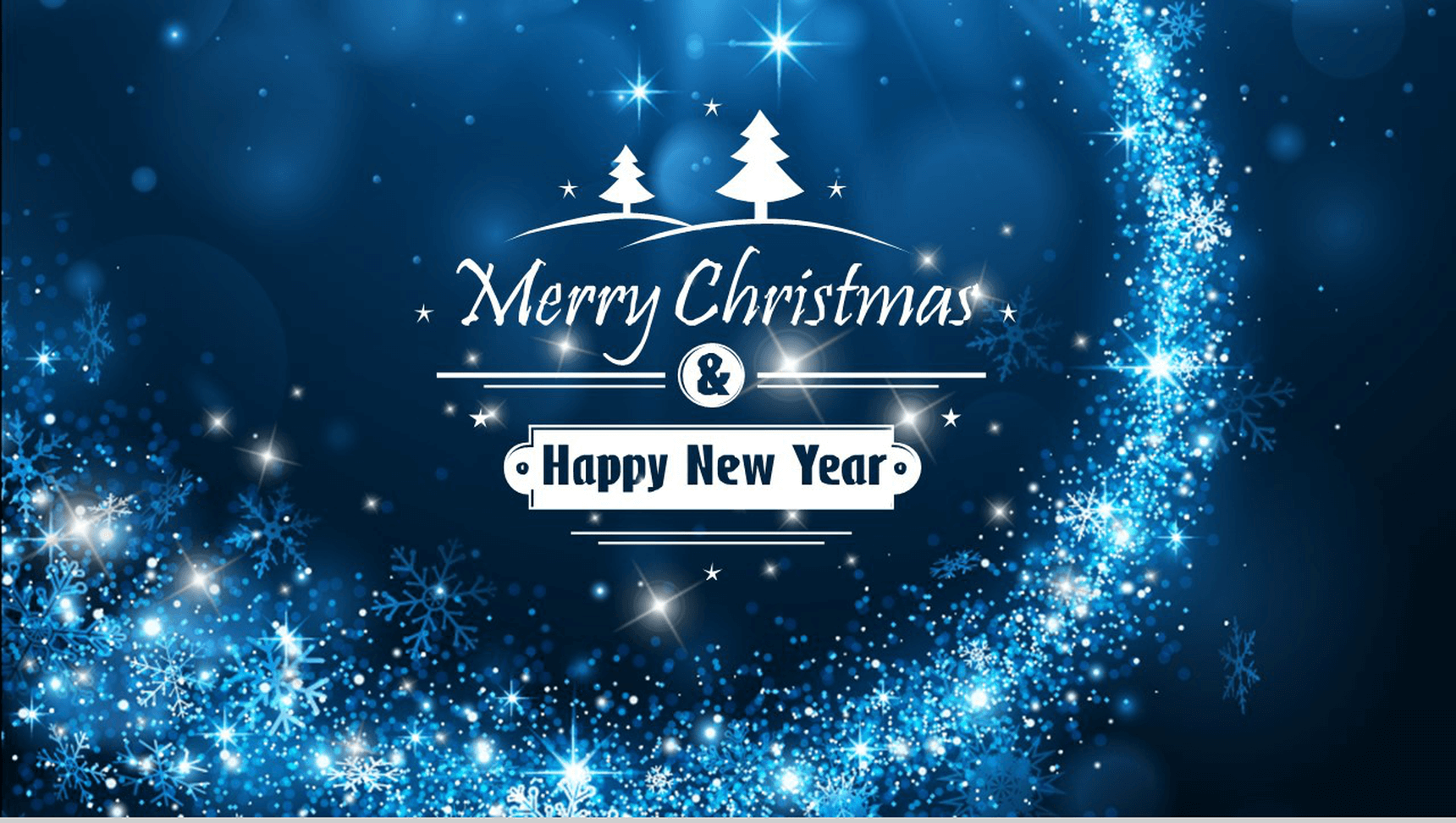 蓝色唯美星空圣诞活动策划方案汇报PPT模板