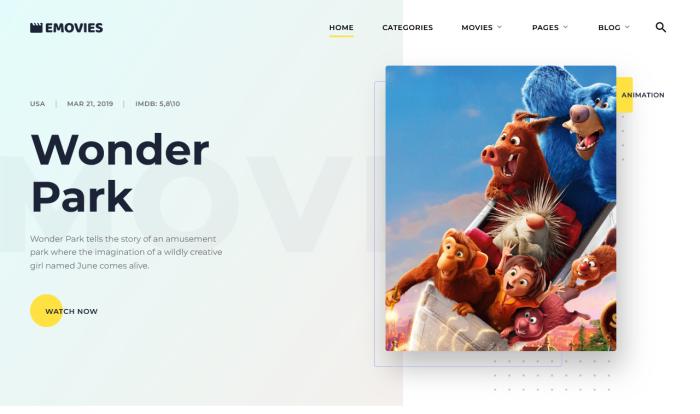 全能电影流媒体在线平台网站模板