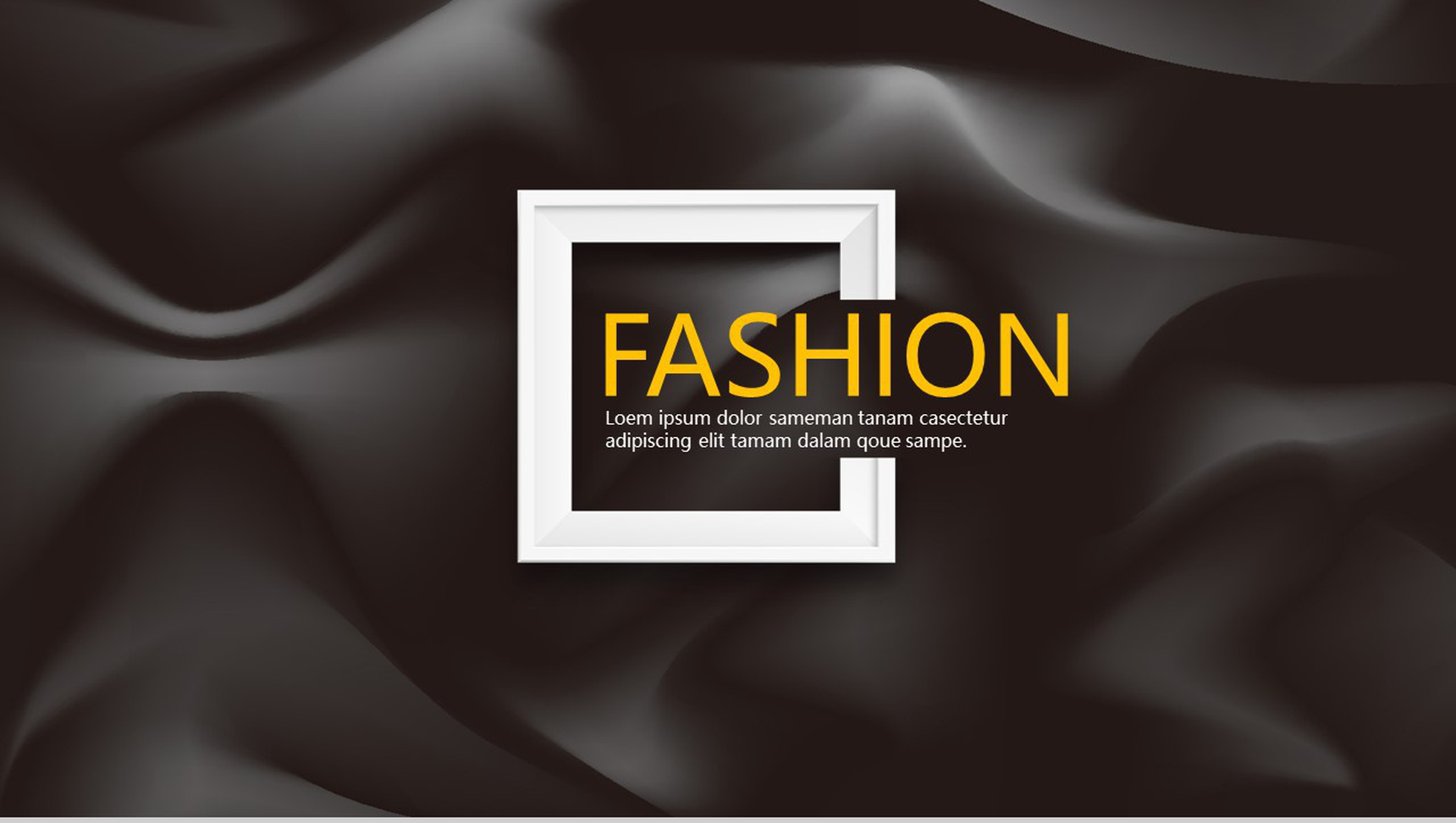 欧美巧克力融化风杂志策划PPT模板