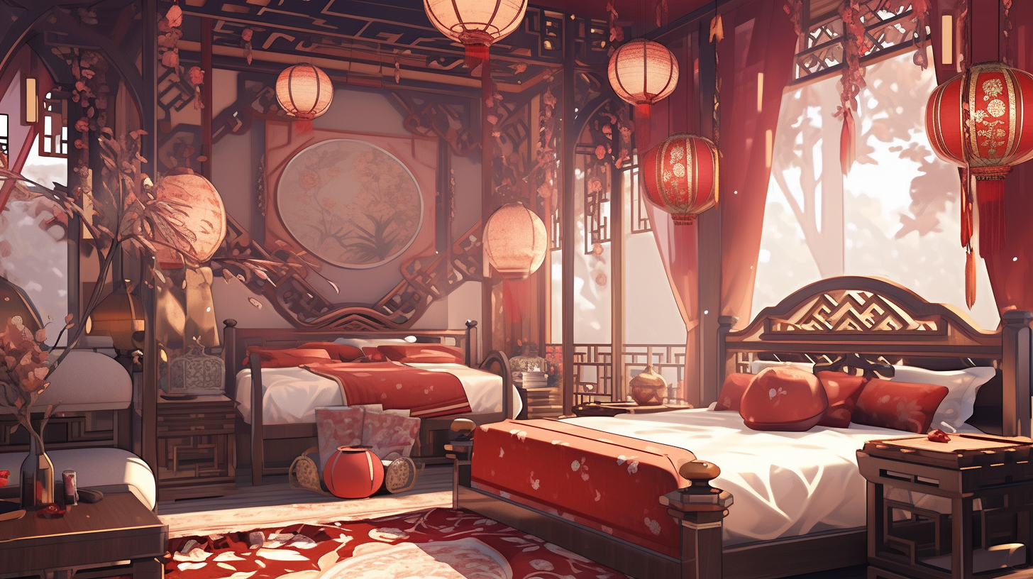 3d仙侠古风背景图片免费下载