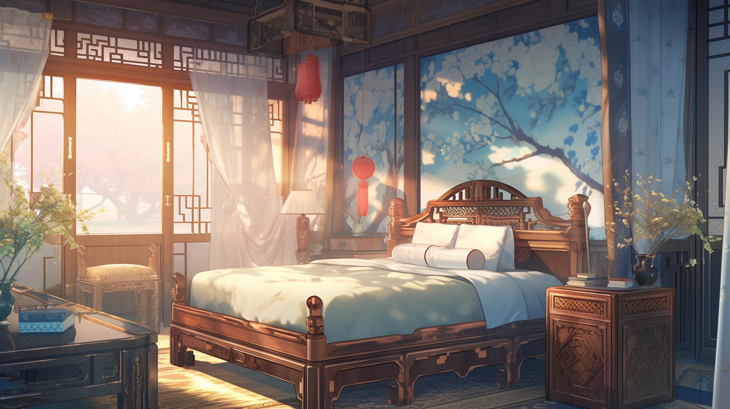 3d仙侠古风背景图片免费下载