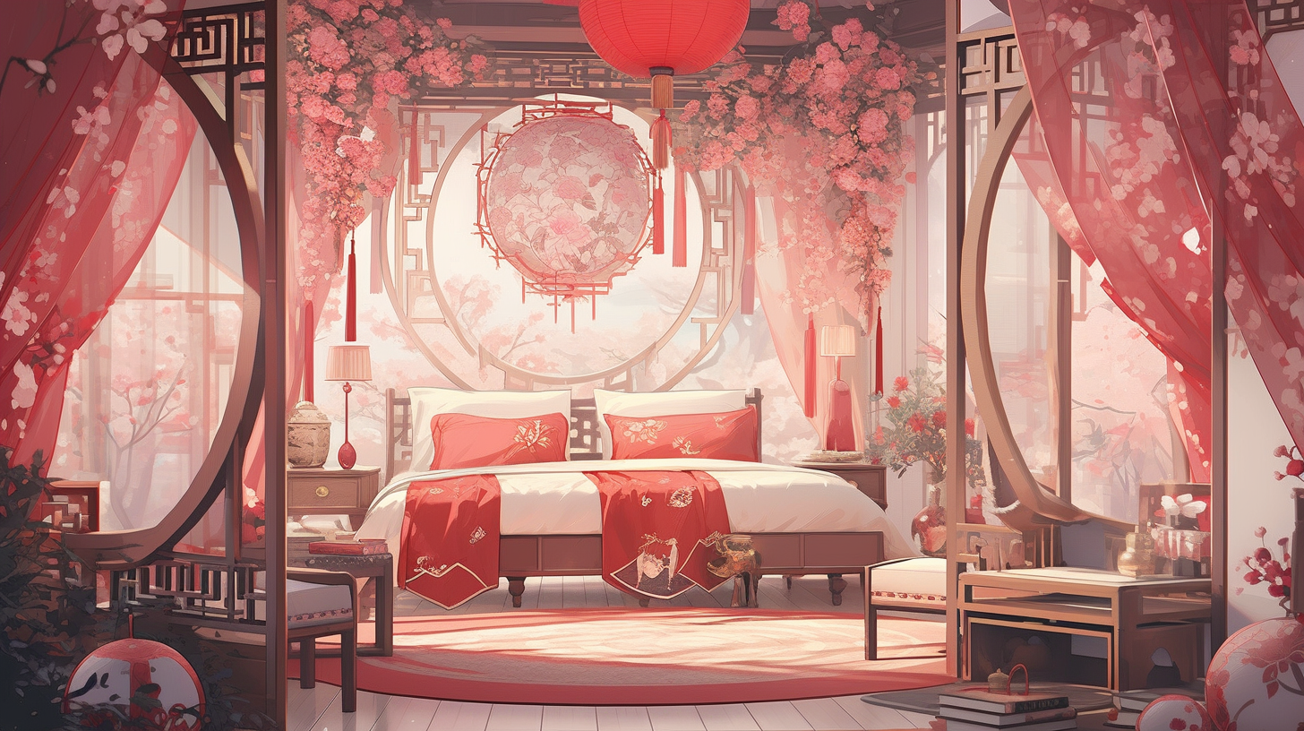 3d仙侠古风背景图片免费下载