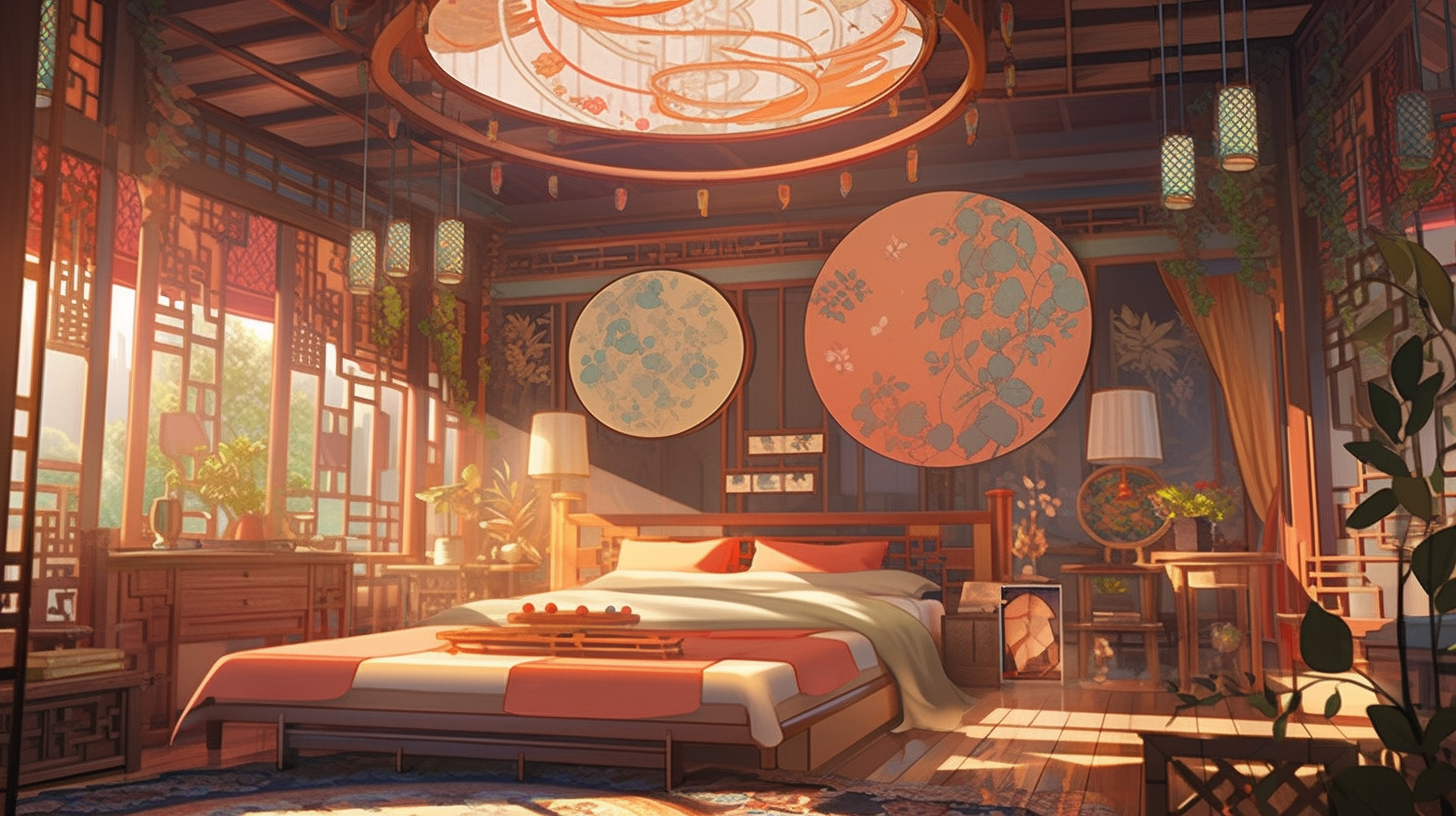 3d仙侠古风背景图片免费下载