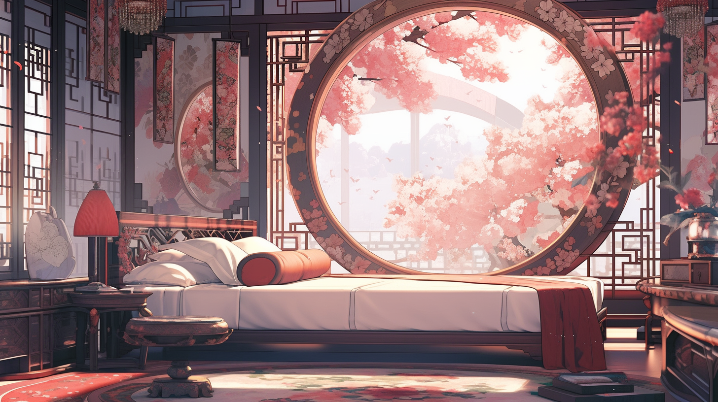 3d仙侠古风背景图片免费下载