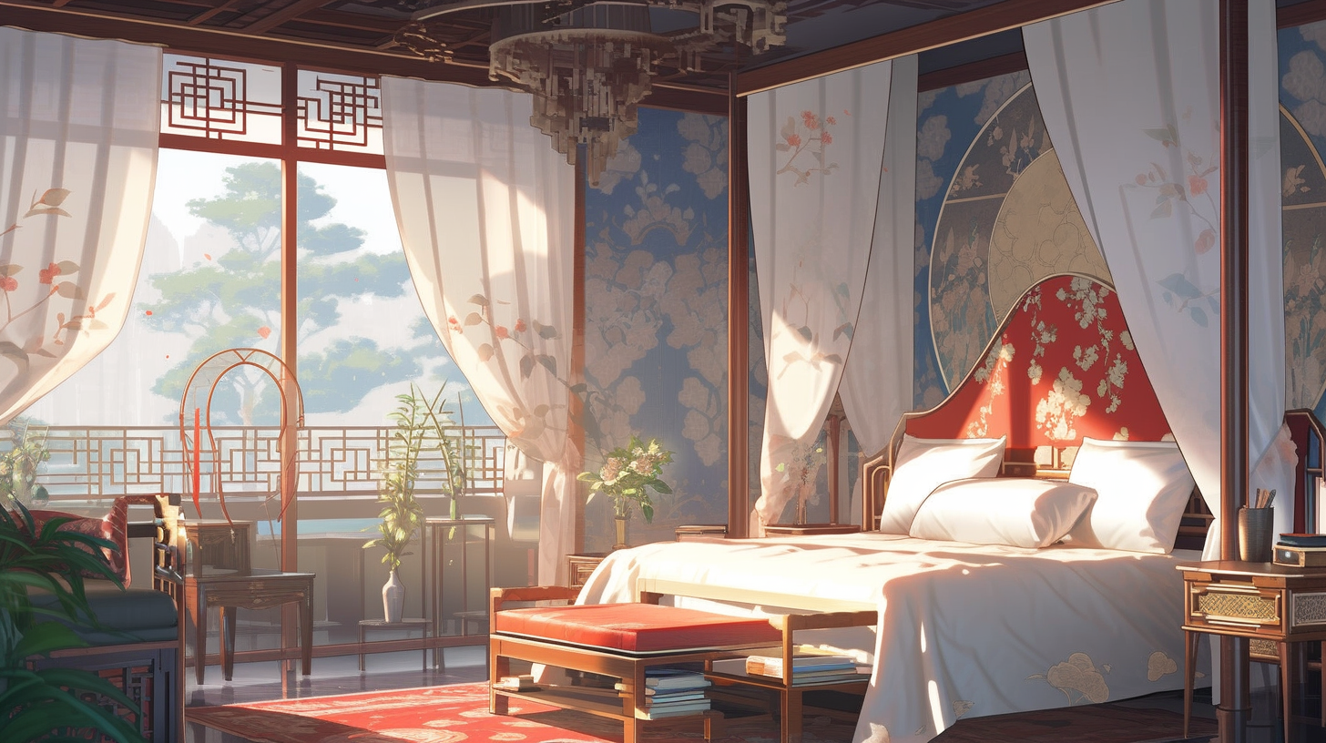 3d仙侠古风背景图片免费下载