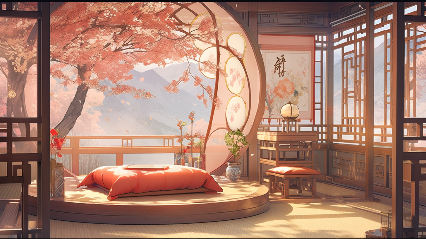 3d仙侠古风背景图片免费下载