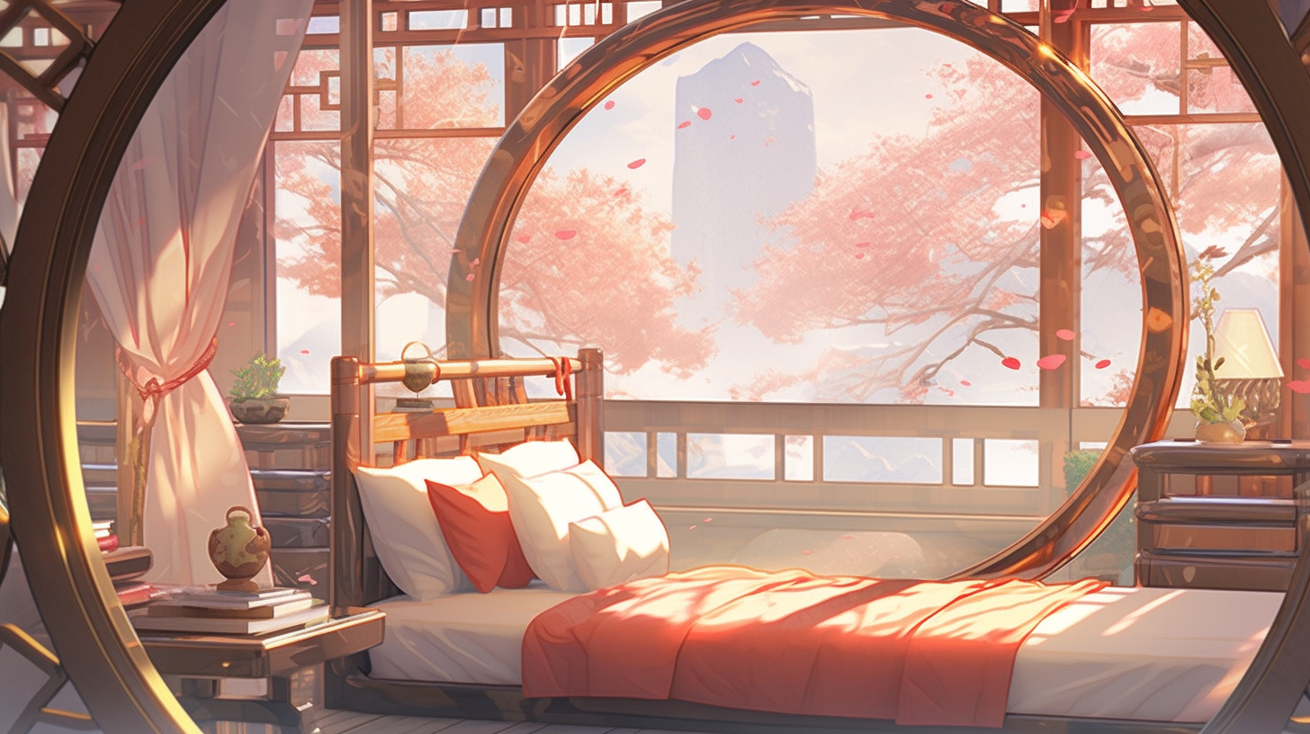 3d仙侠古风背景图片免费下载