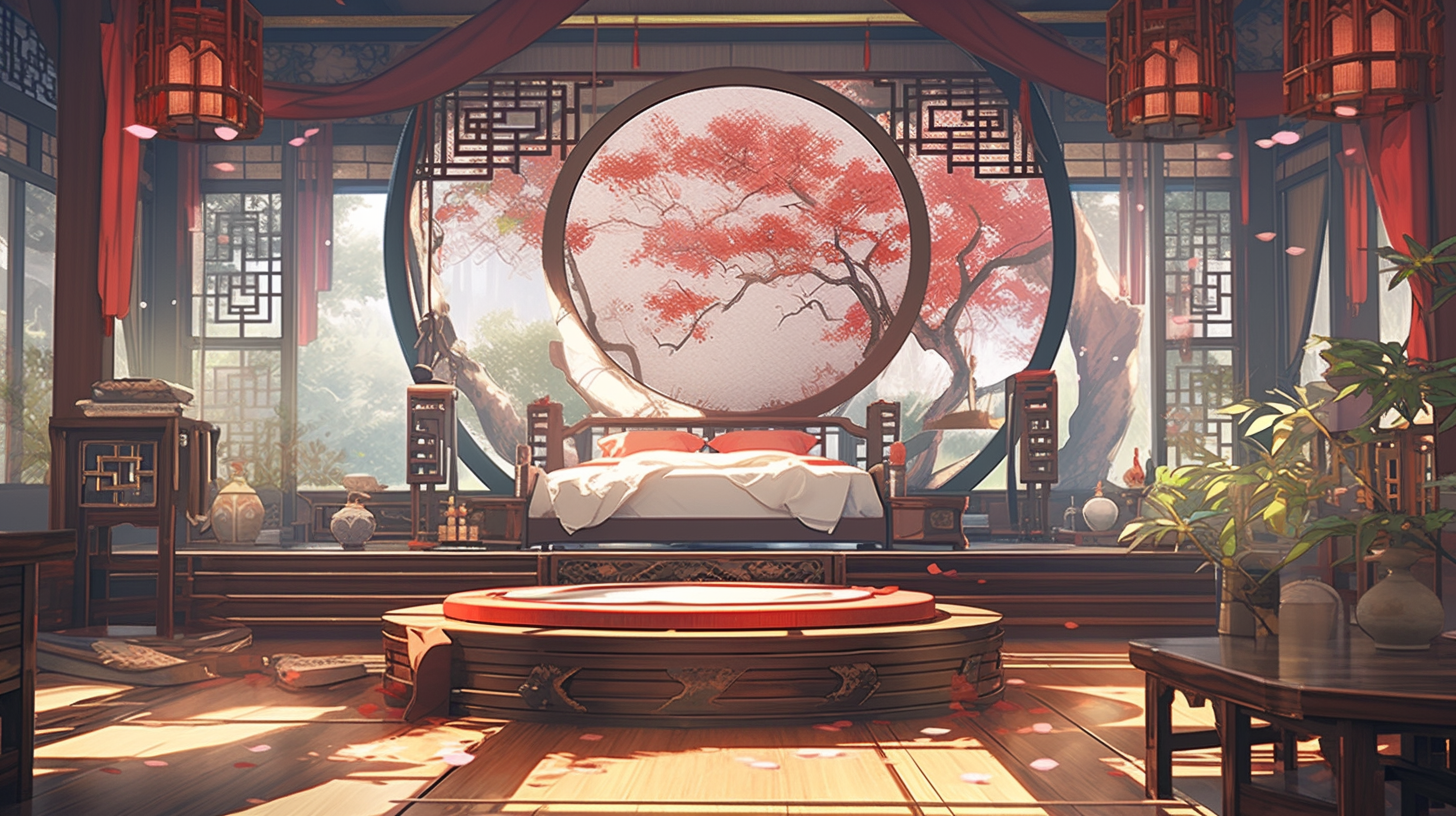 3d仙侠古风背景图片免费下载