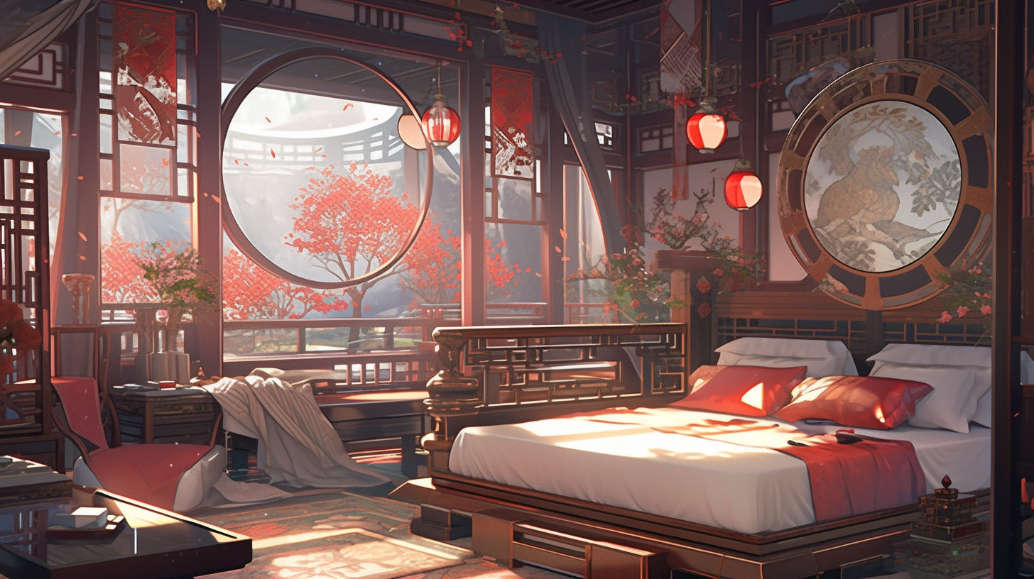 3d仙侠古风背景图片免费下载