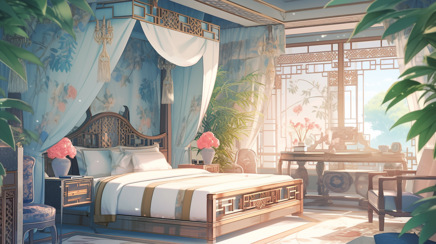 3d仙侠古风背景图片免费下载