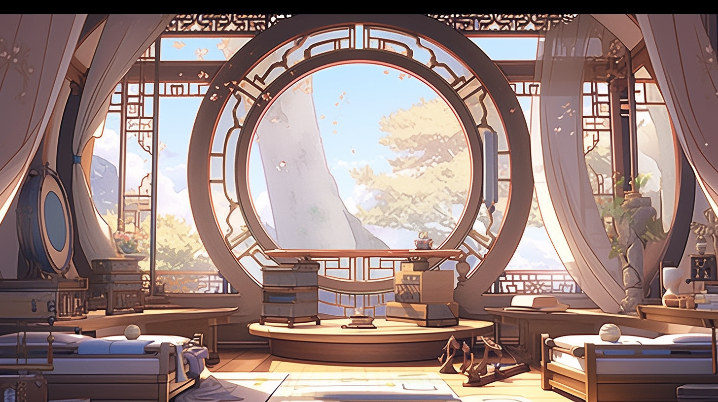 3d仙侠古风背景图片免费下载