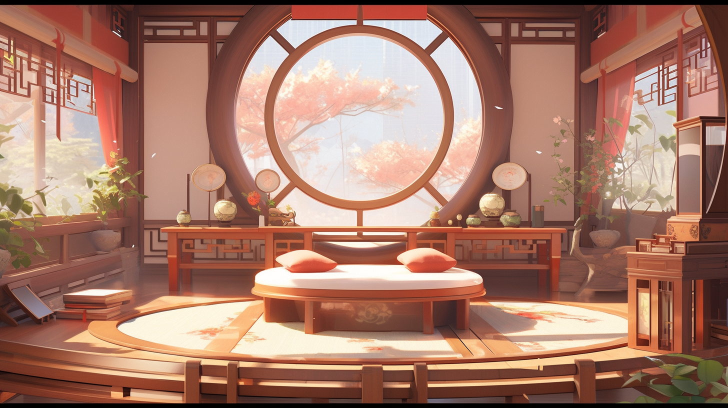 3d仙侠古风背景图片免费下载