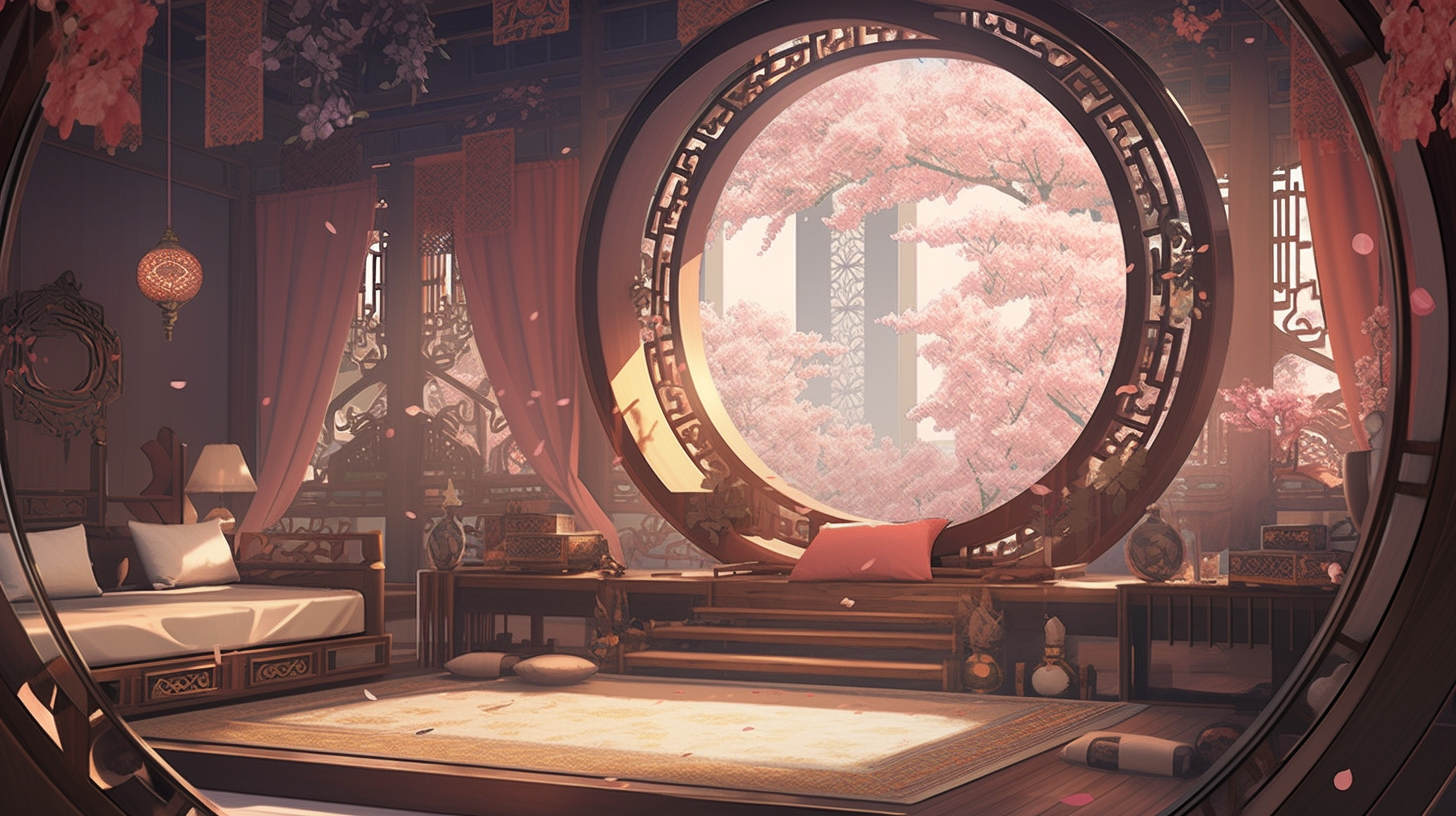 3d仙侠古风背景图片免费下载