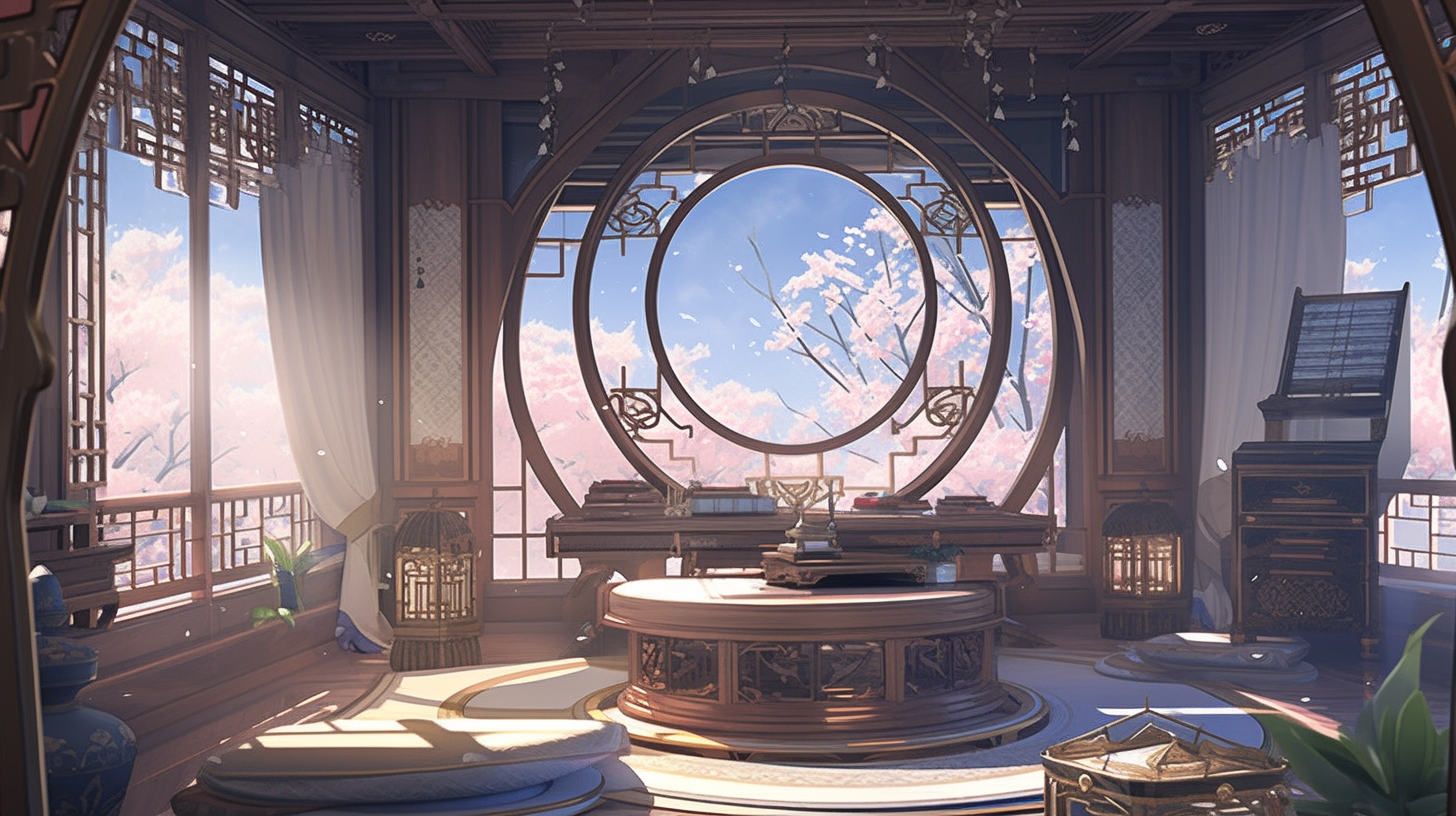 3d仙侠古风背景图片免费下载