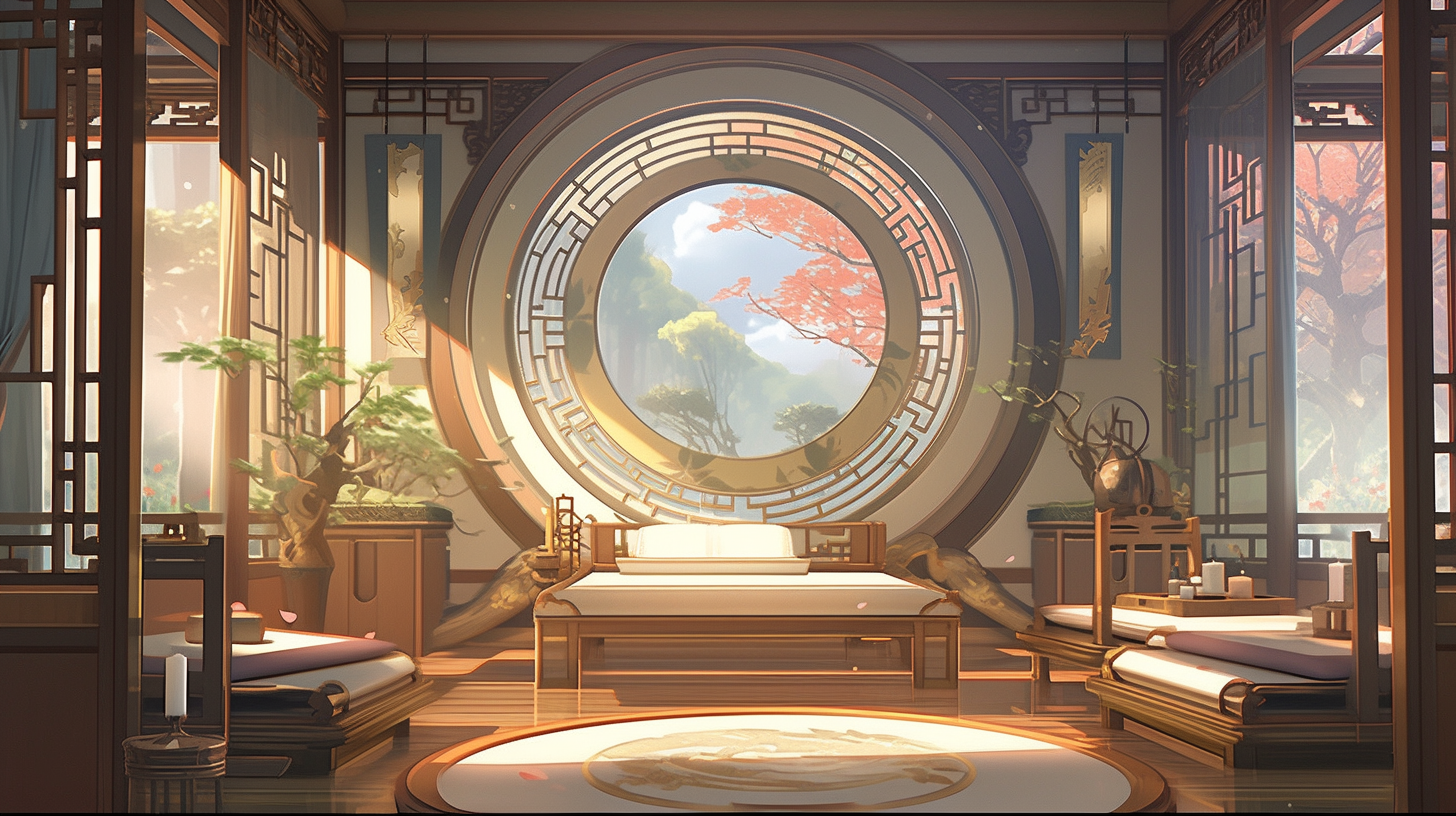 3d仙侠古风背景图片免费下载