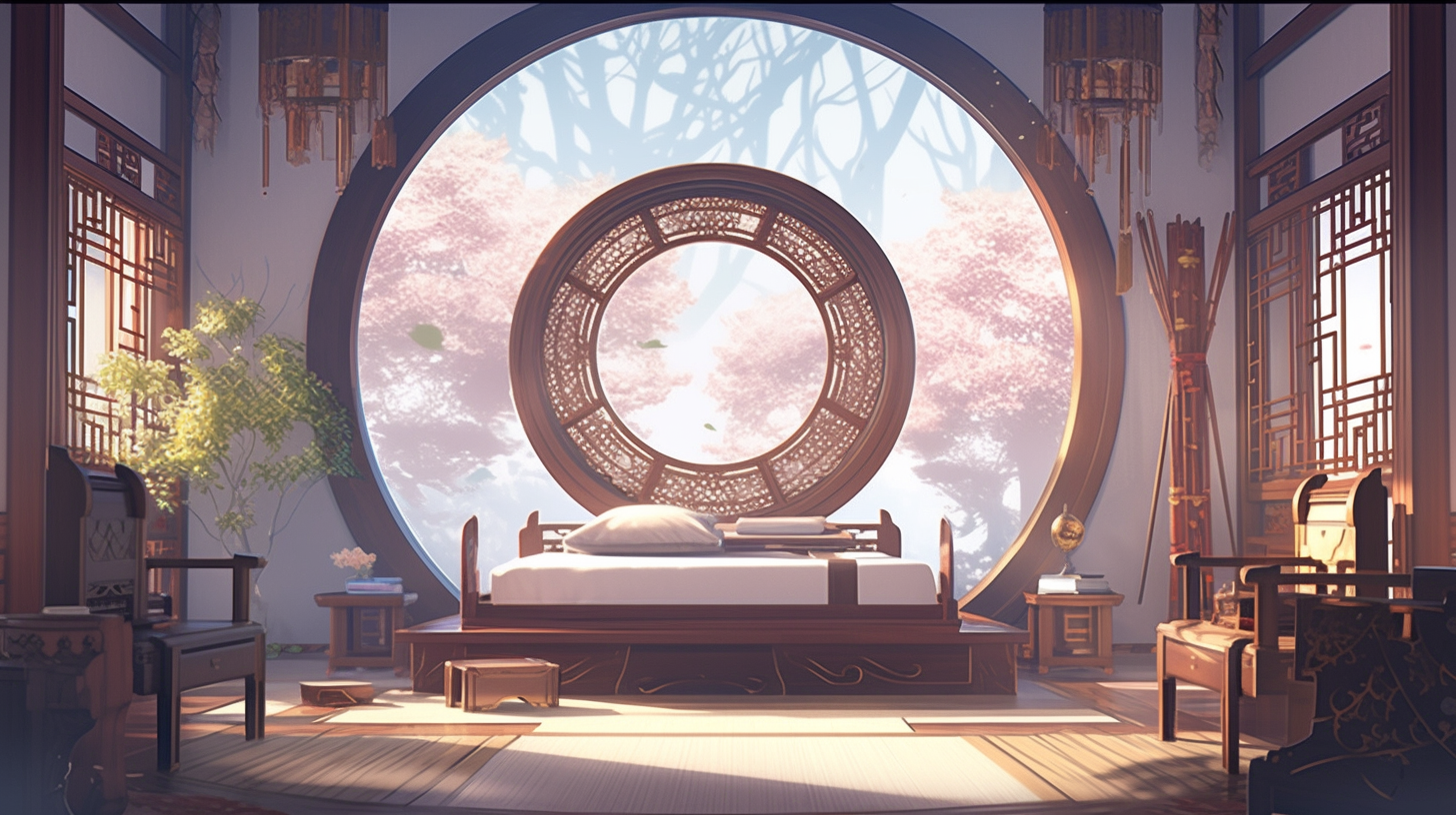 3d仙侠古风背景图片免费下载