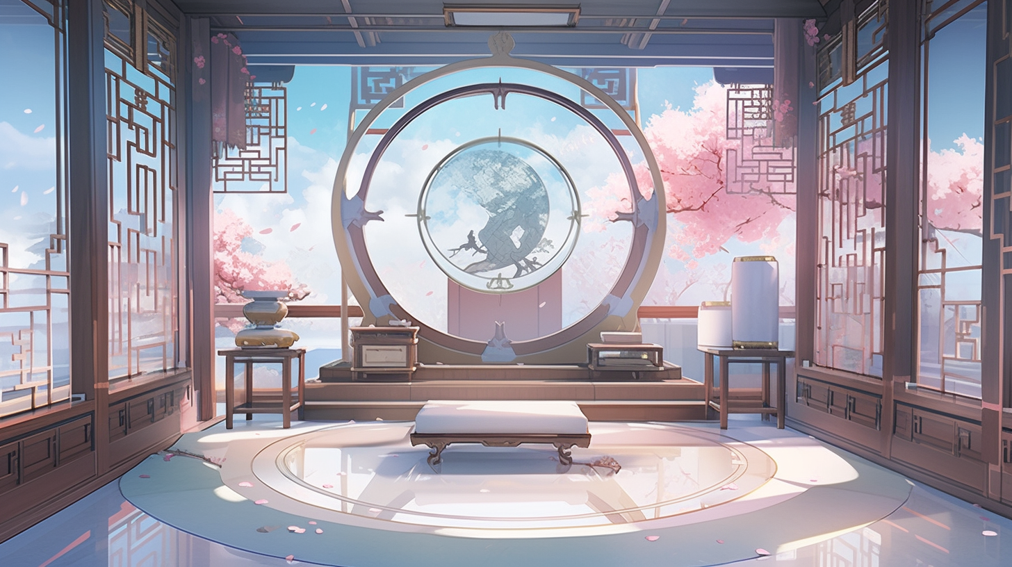 3d仙侠古风背景图片免费下载