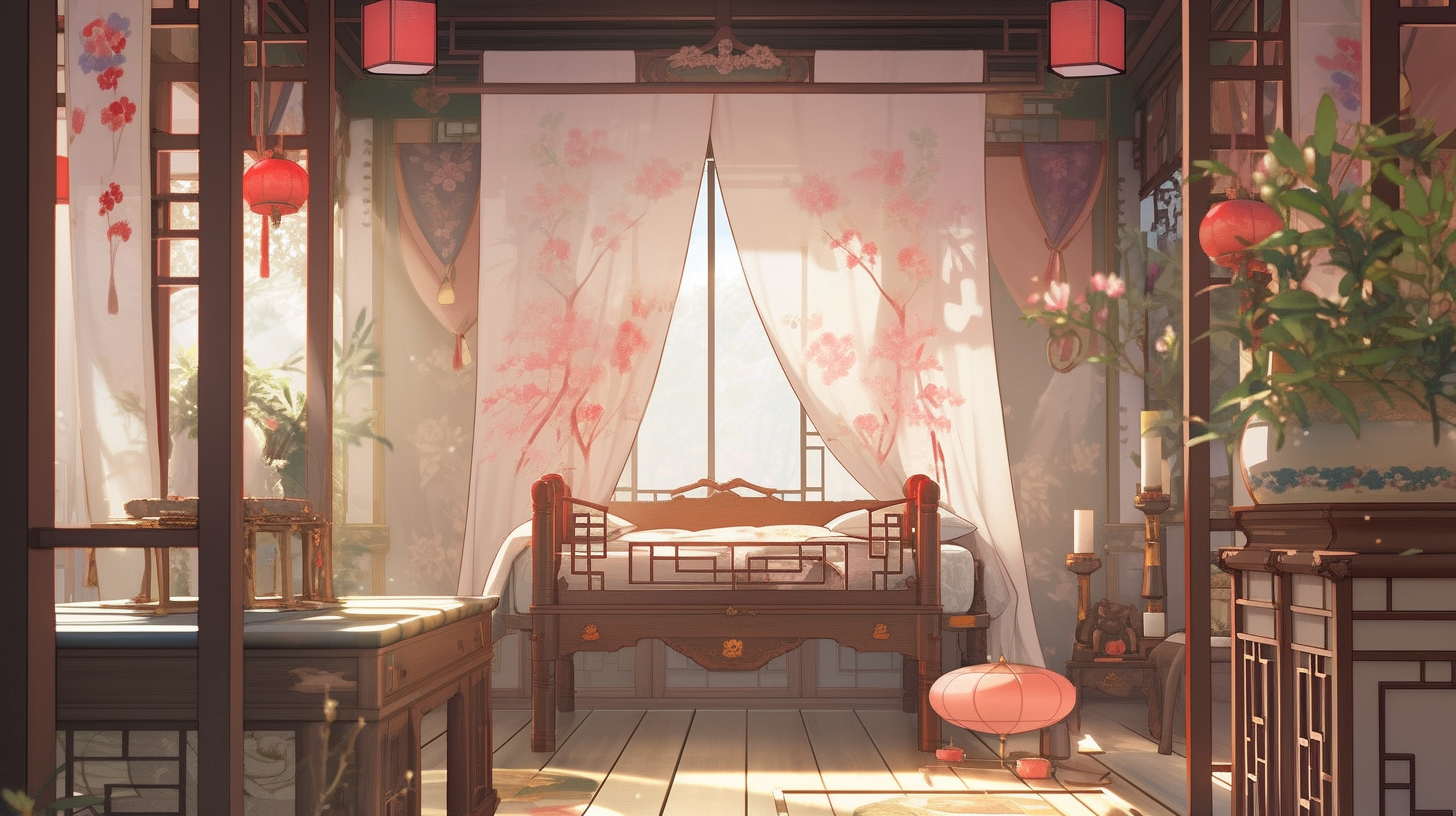 3d仙侠古风背景图片免费下载