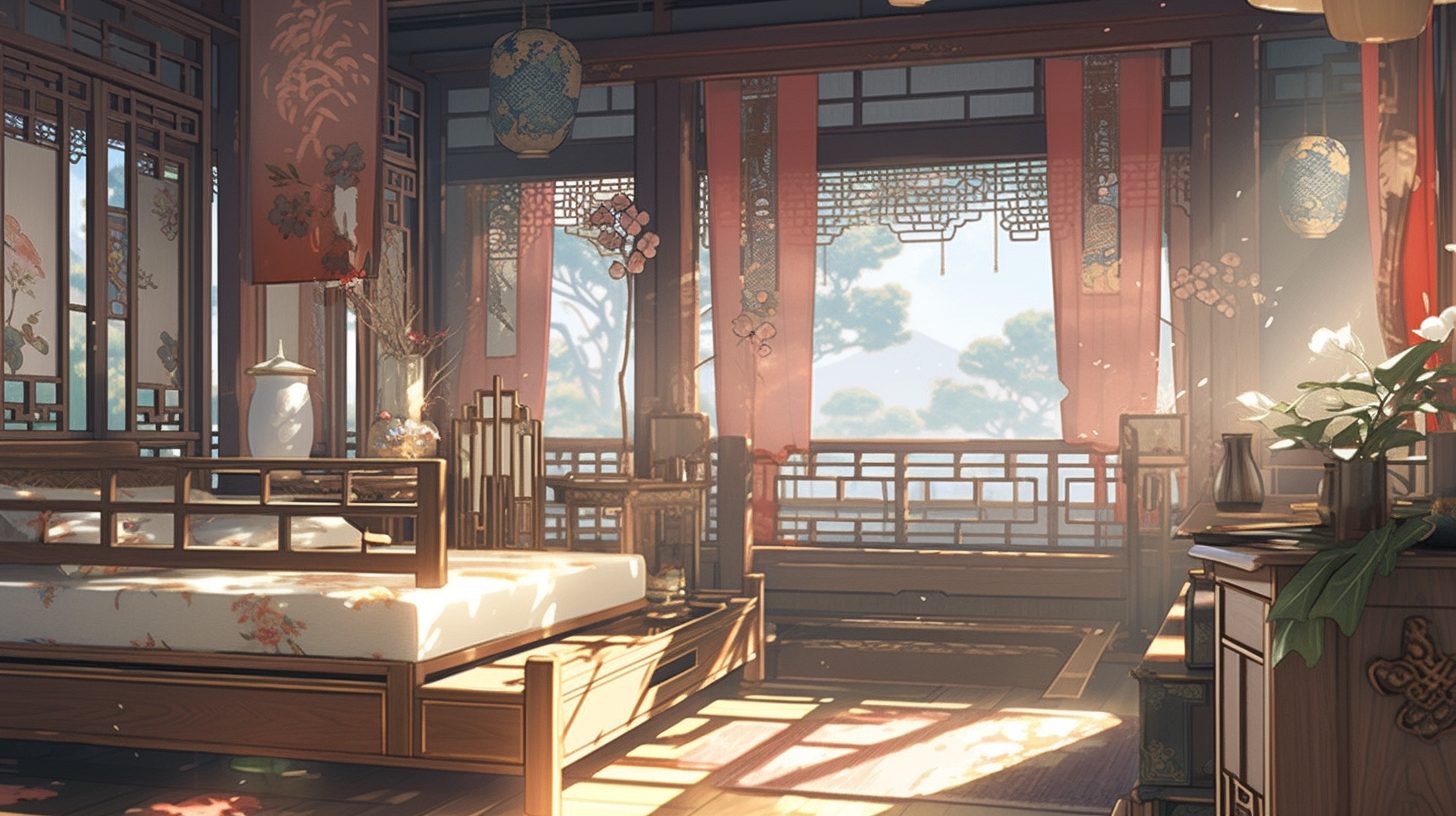 3d仙侠古风背景图片免费下载