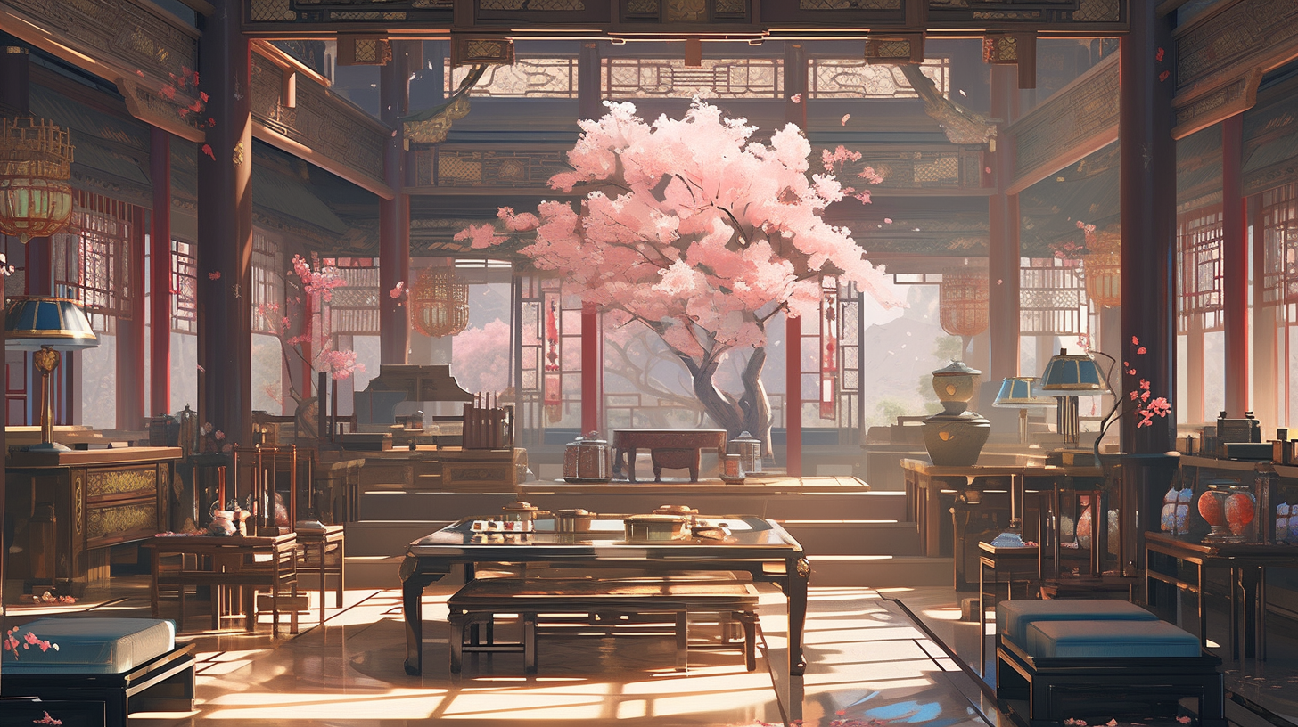 仙侠古风背景电脑壁纸图片下载